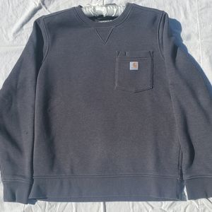 Women's Carhartt Clarksburg crewneck pocket sweatshirt